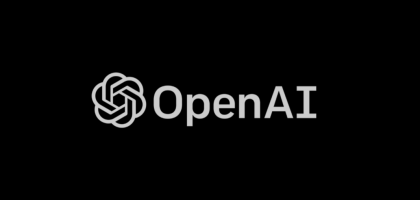 Logo und Schriftzug "OpenAI"